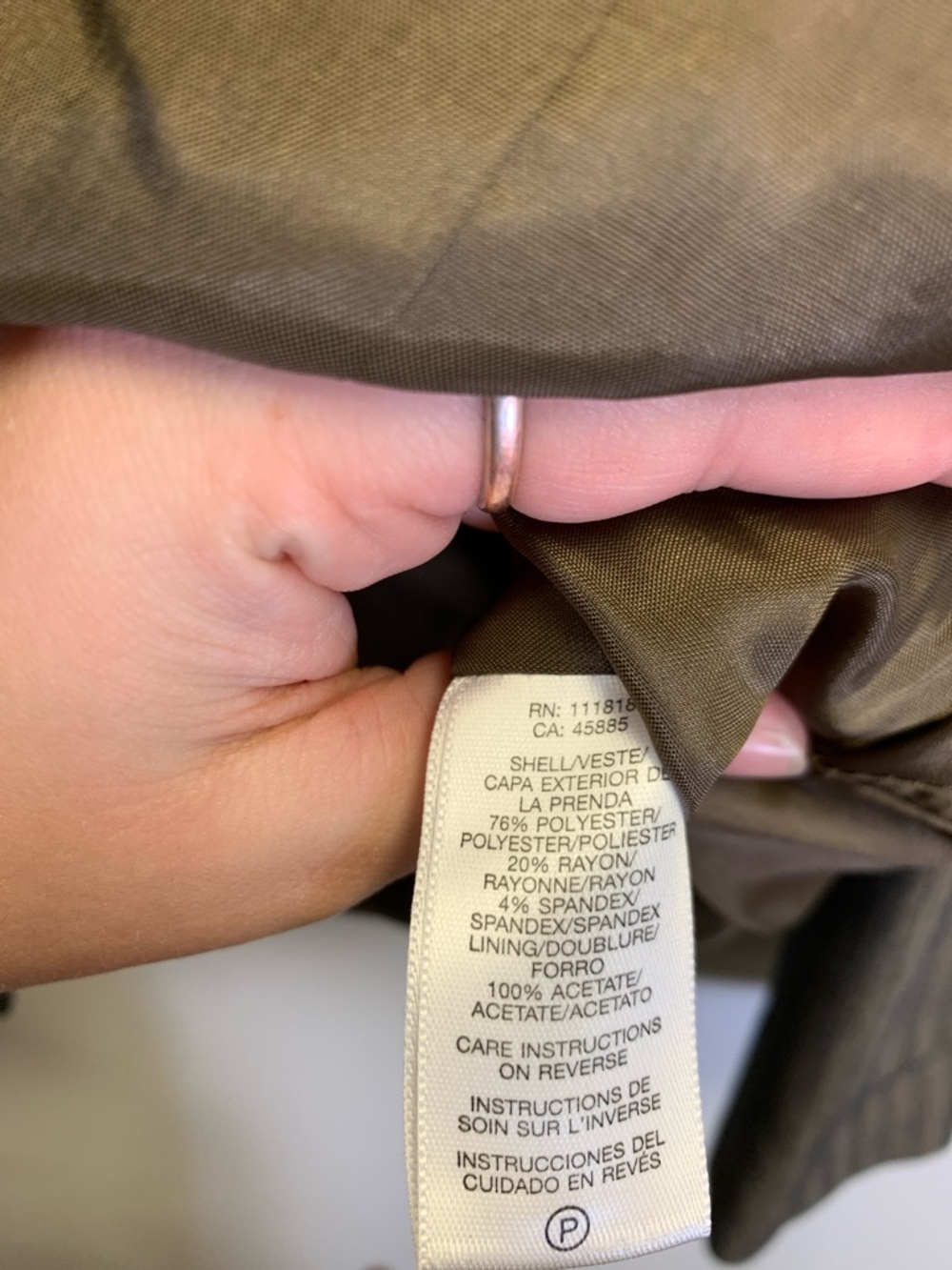 Michael Kors Gray Pinstripe Suit Jacket - Women's - Picture 3 of 9